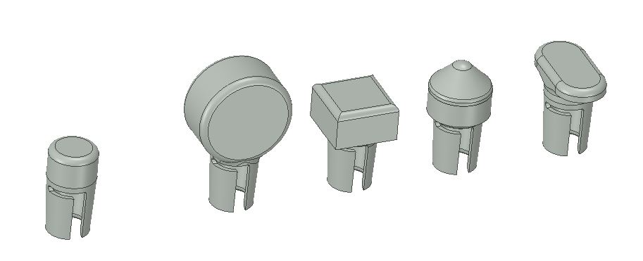 X56 & X55 HOTAS Throttle Switch Covers