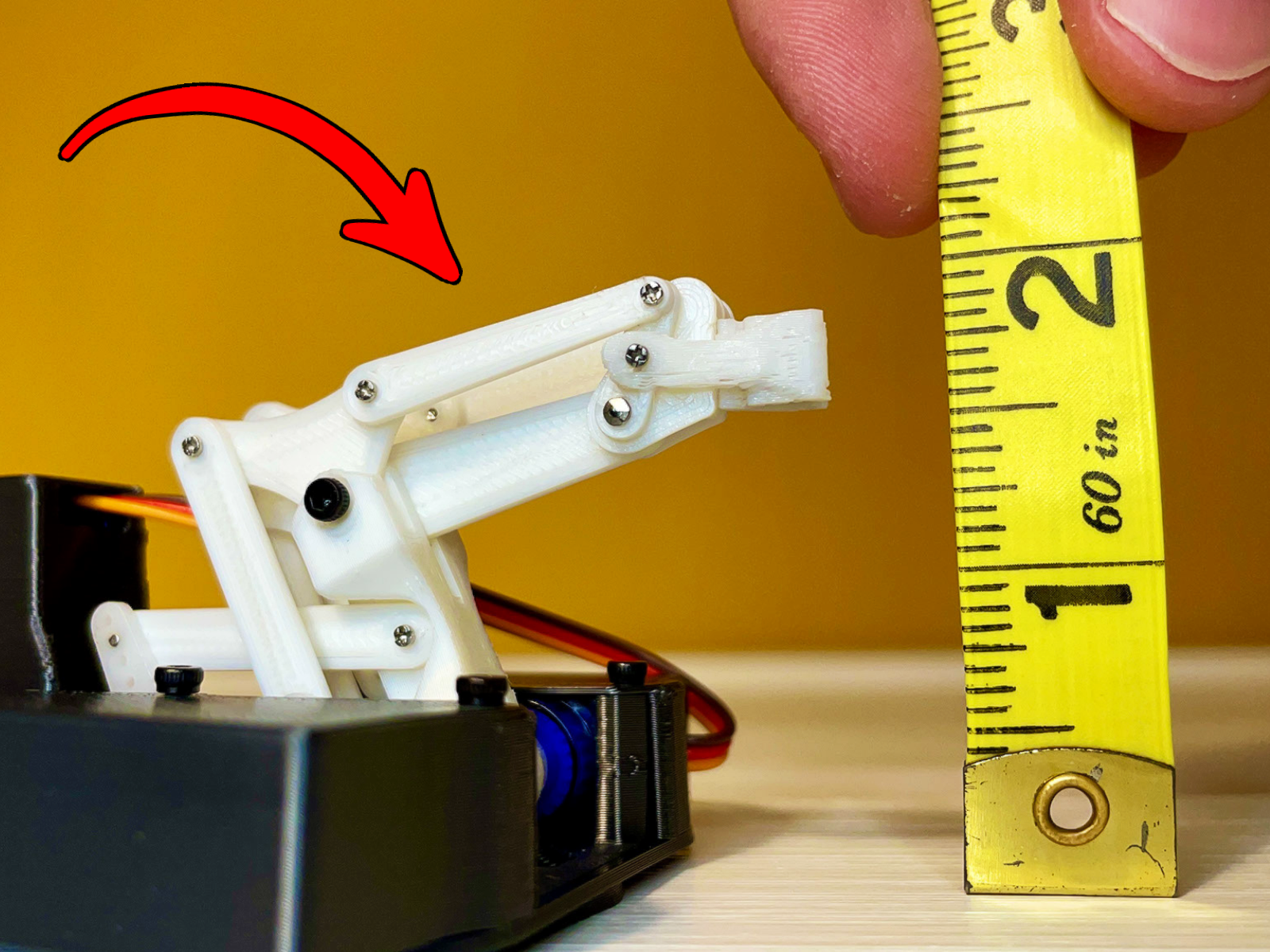 World's Smallest Robot Arm (Arduino)