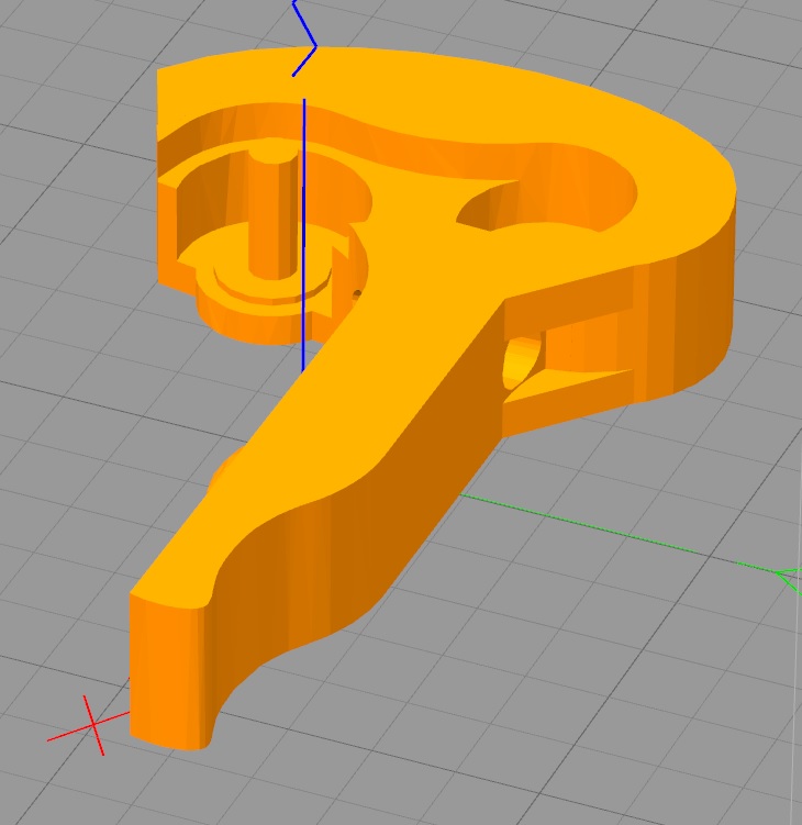 Mono Price Select Mini Extruder Lever Arm (overbuilt)