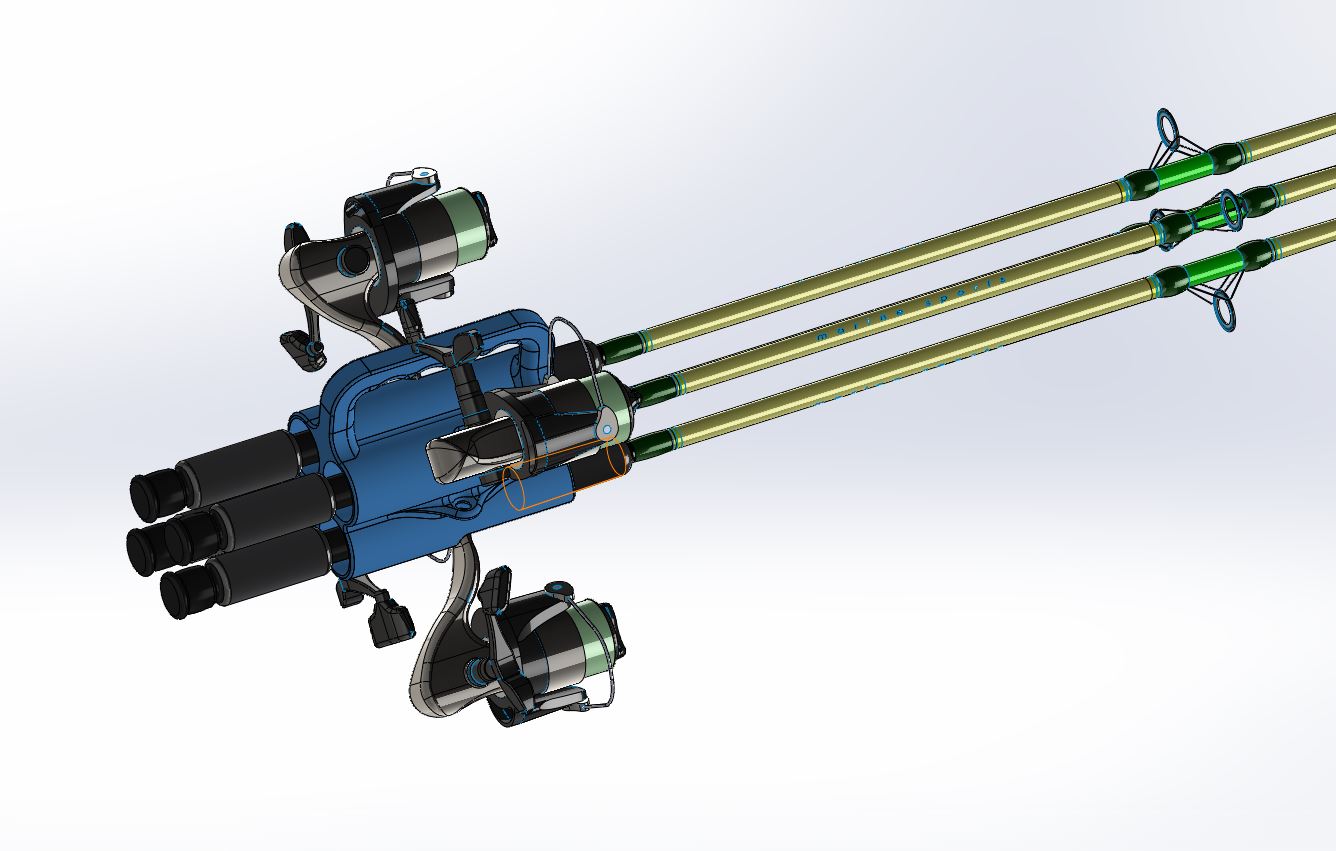Fishing Pole, Carry Handle