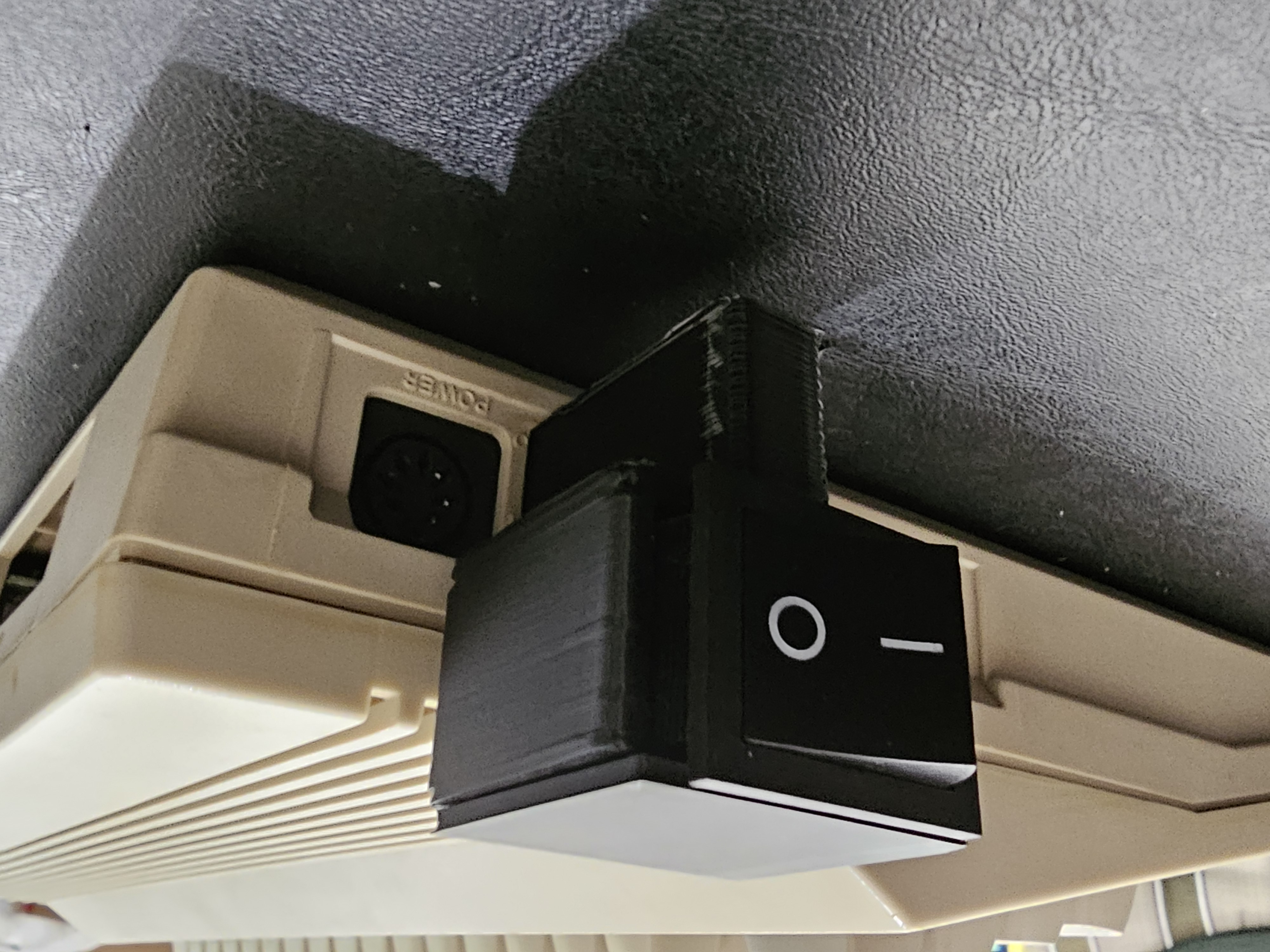 Commodore 64 Power Switch Mount