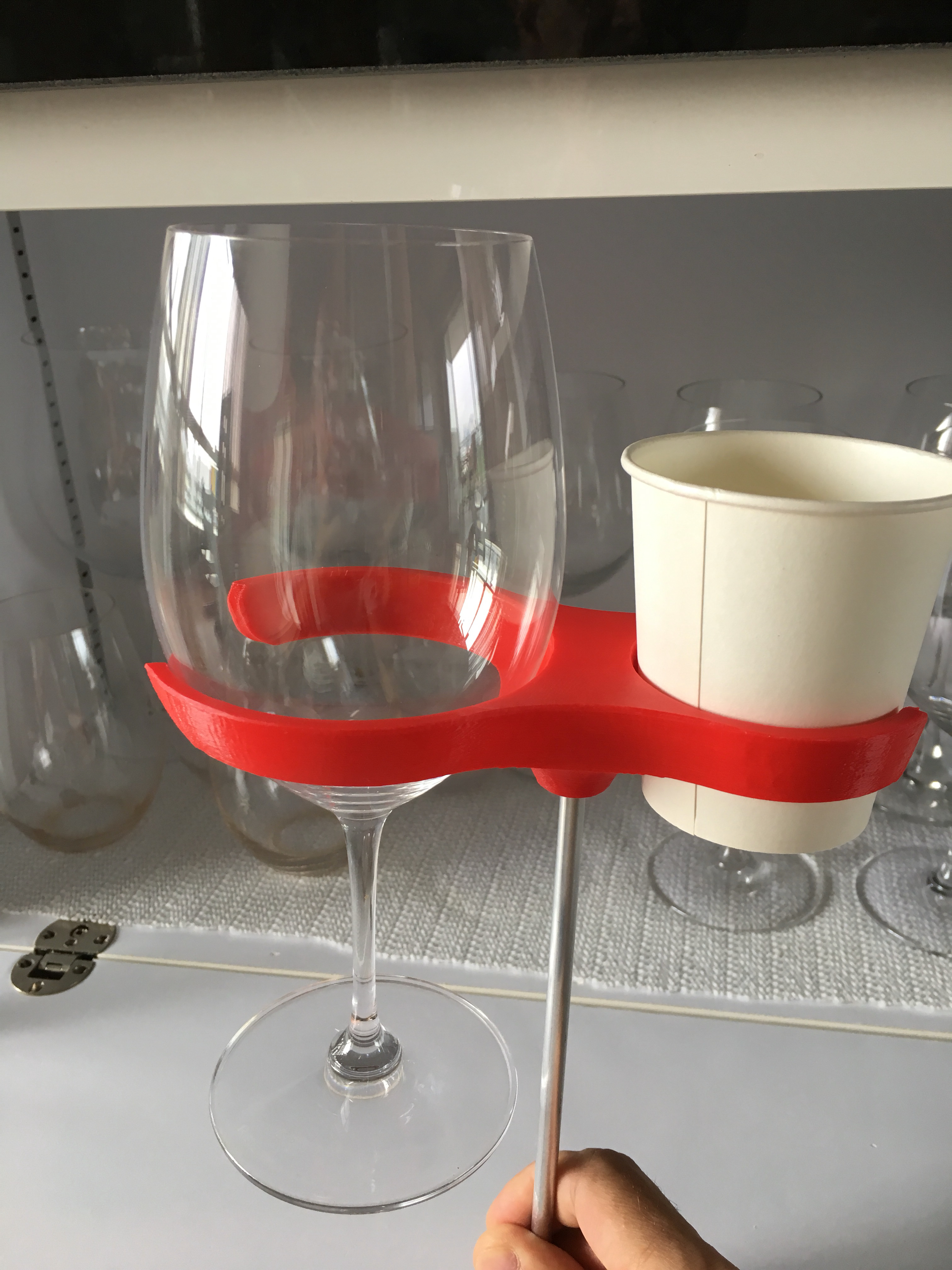 picnic glass holder