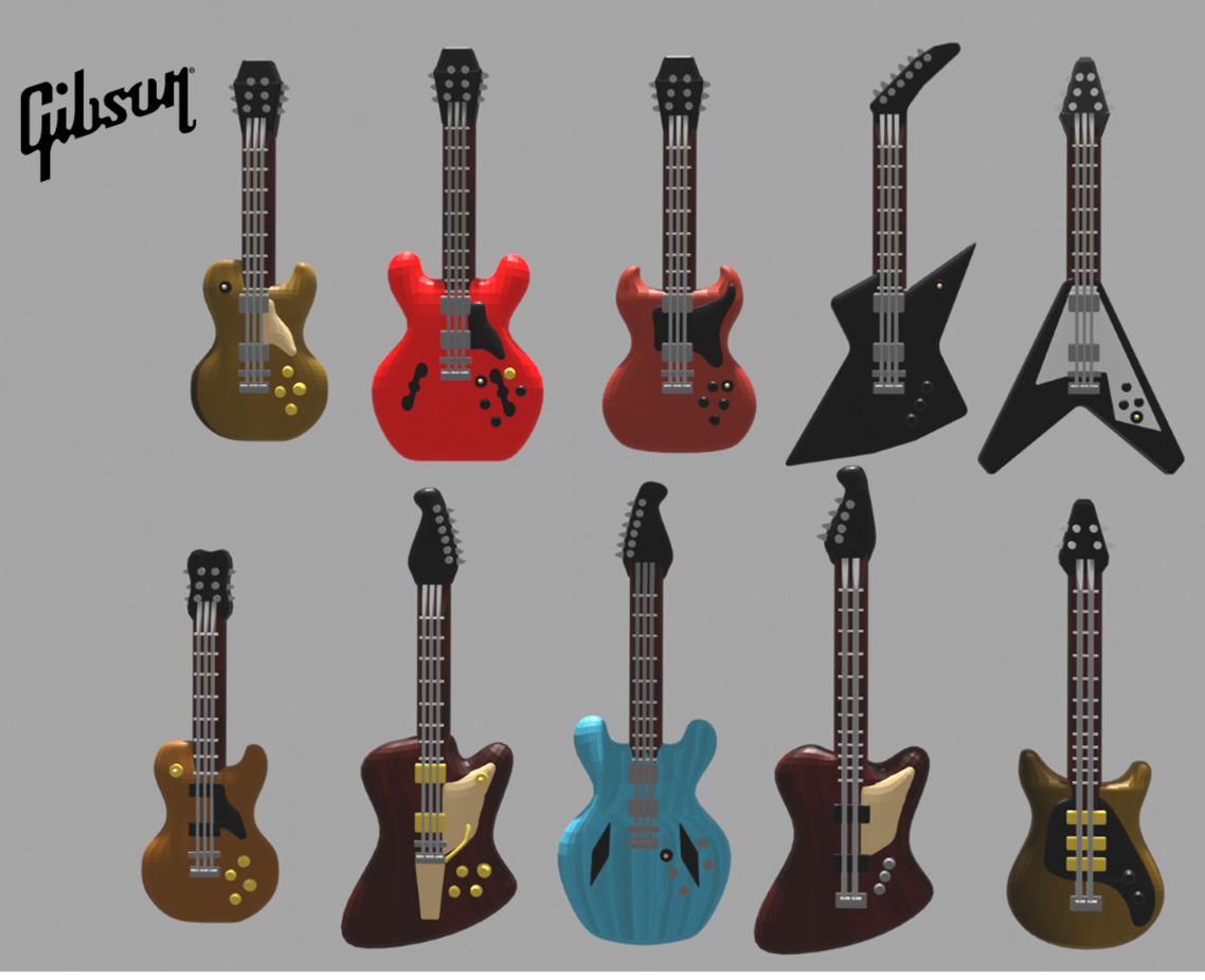 LEGO Gibson Guitars