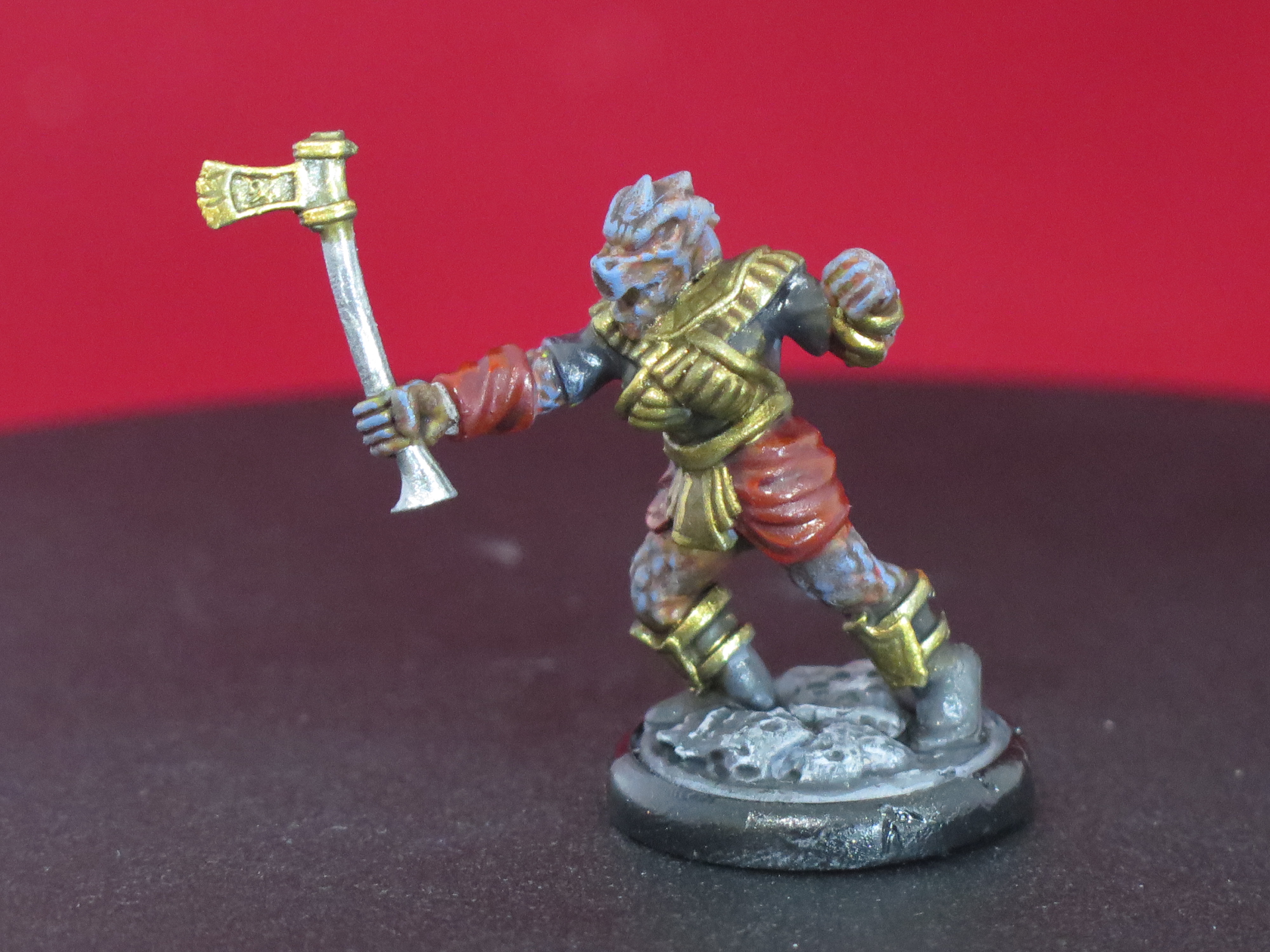 Female Dragonborn, Daughter of Flames (Flame Variant)