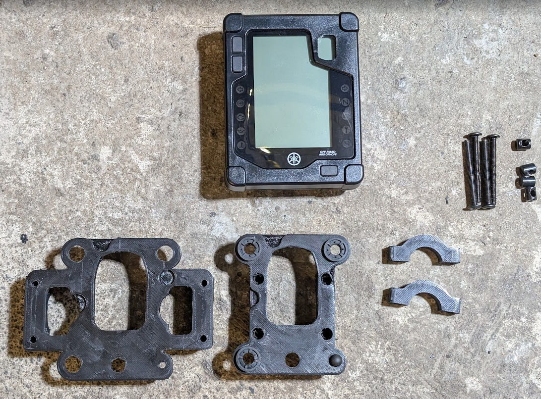 Tenere 700 Speedo Mounting - For Handlebars