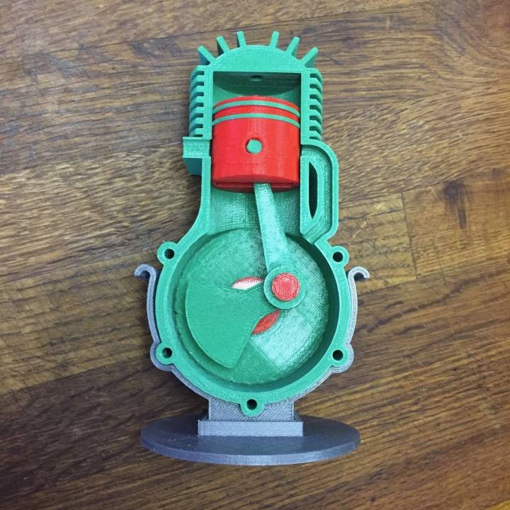 2-stroke engine model