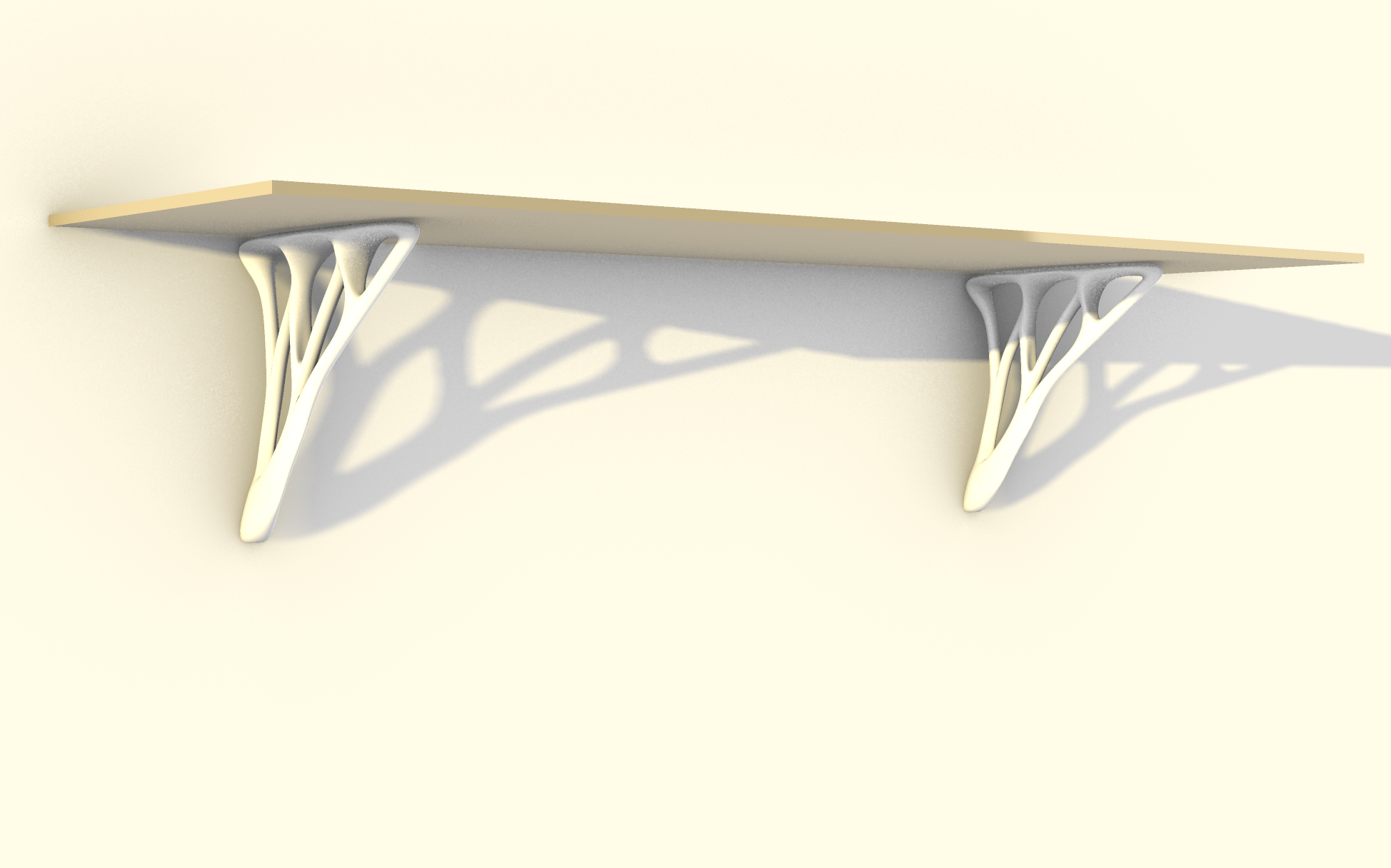 Organic Shelf Brackets