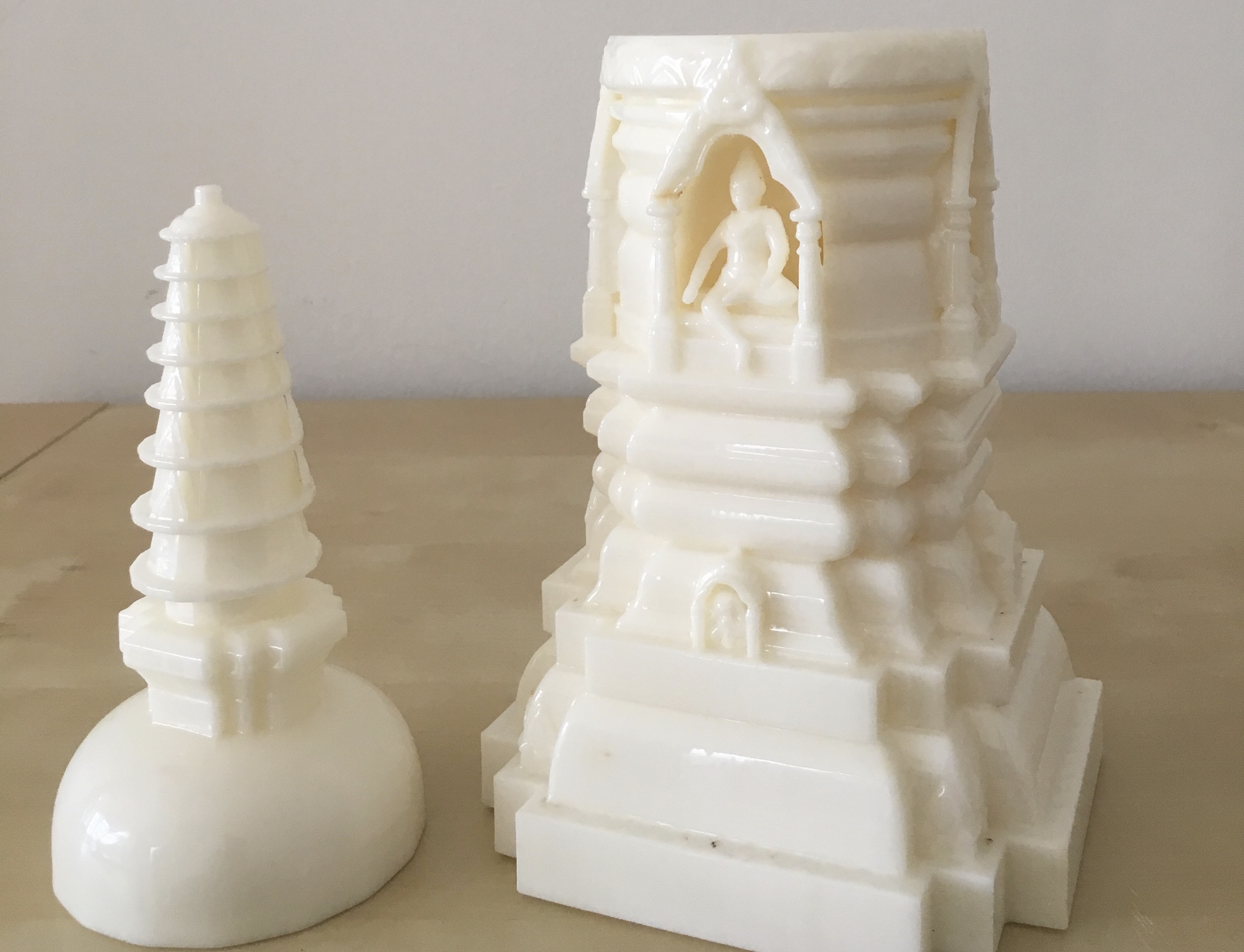 Sandstone Miniature Hindu Temple