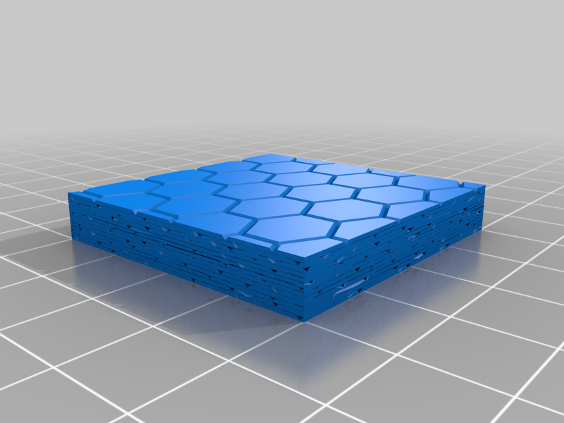 Hexagon Helicoid Interlocking Tile