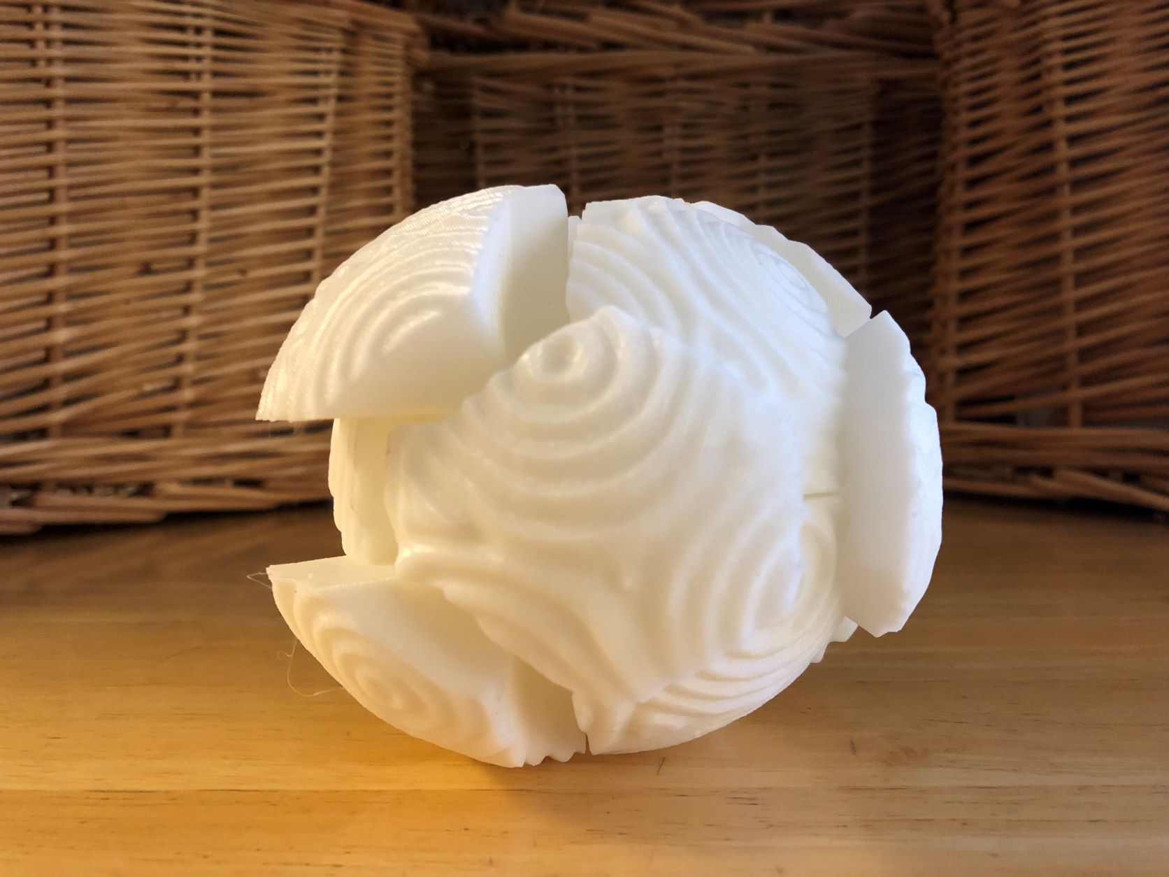 Ripple Ball Burr Puzzle