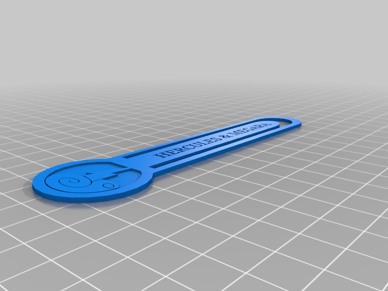 Hercules And Meg Bookmark