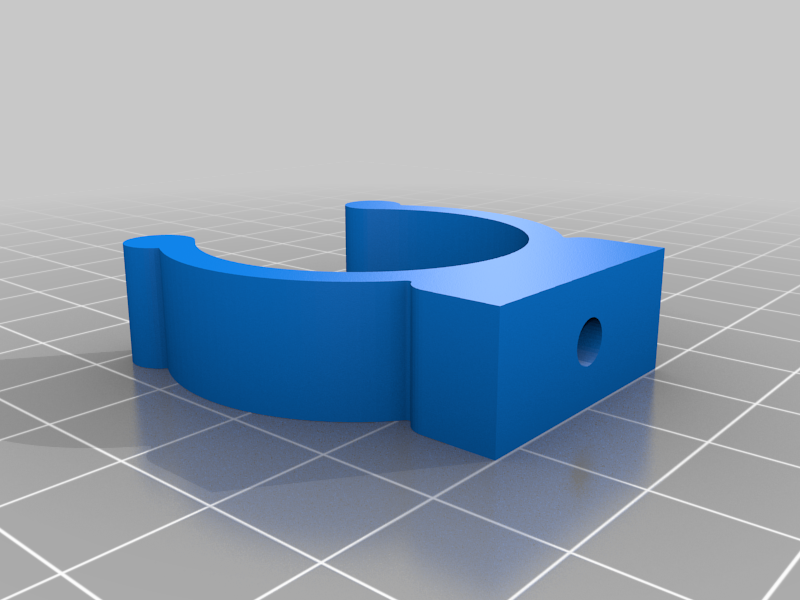 PVC pipe clip 32 40 and 50 mm - Attache pour tuyau de décharge