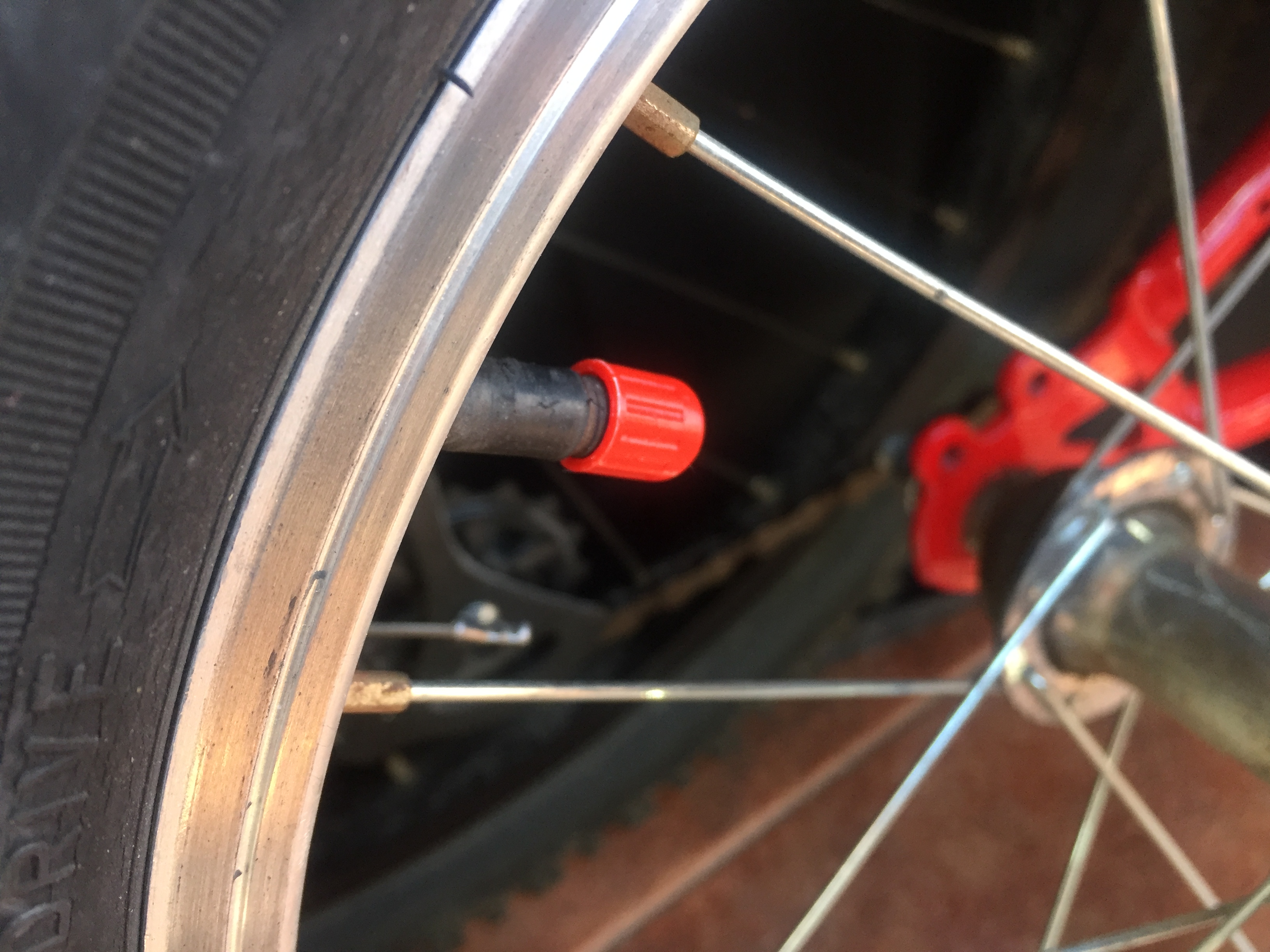 Tire Valve Cap, a bit smaller for you to twist and adjust better.