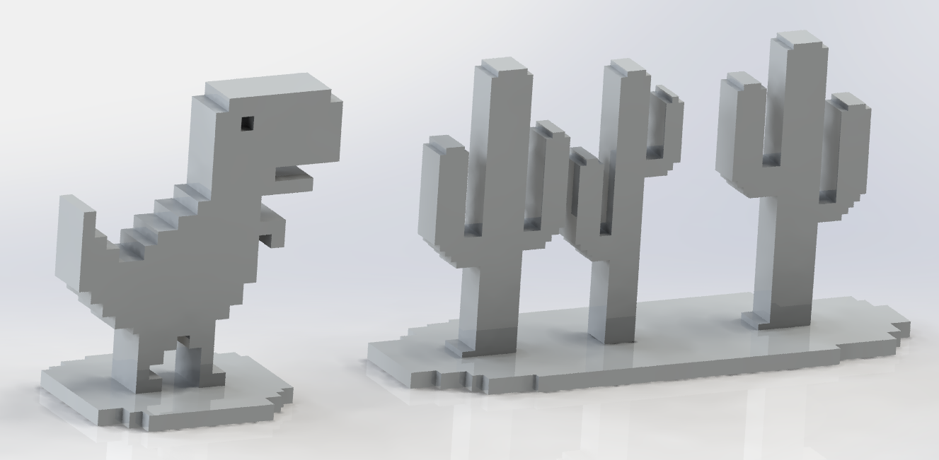 T-Rex run - Google Chrome offline