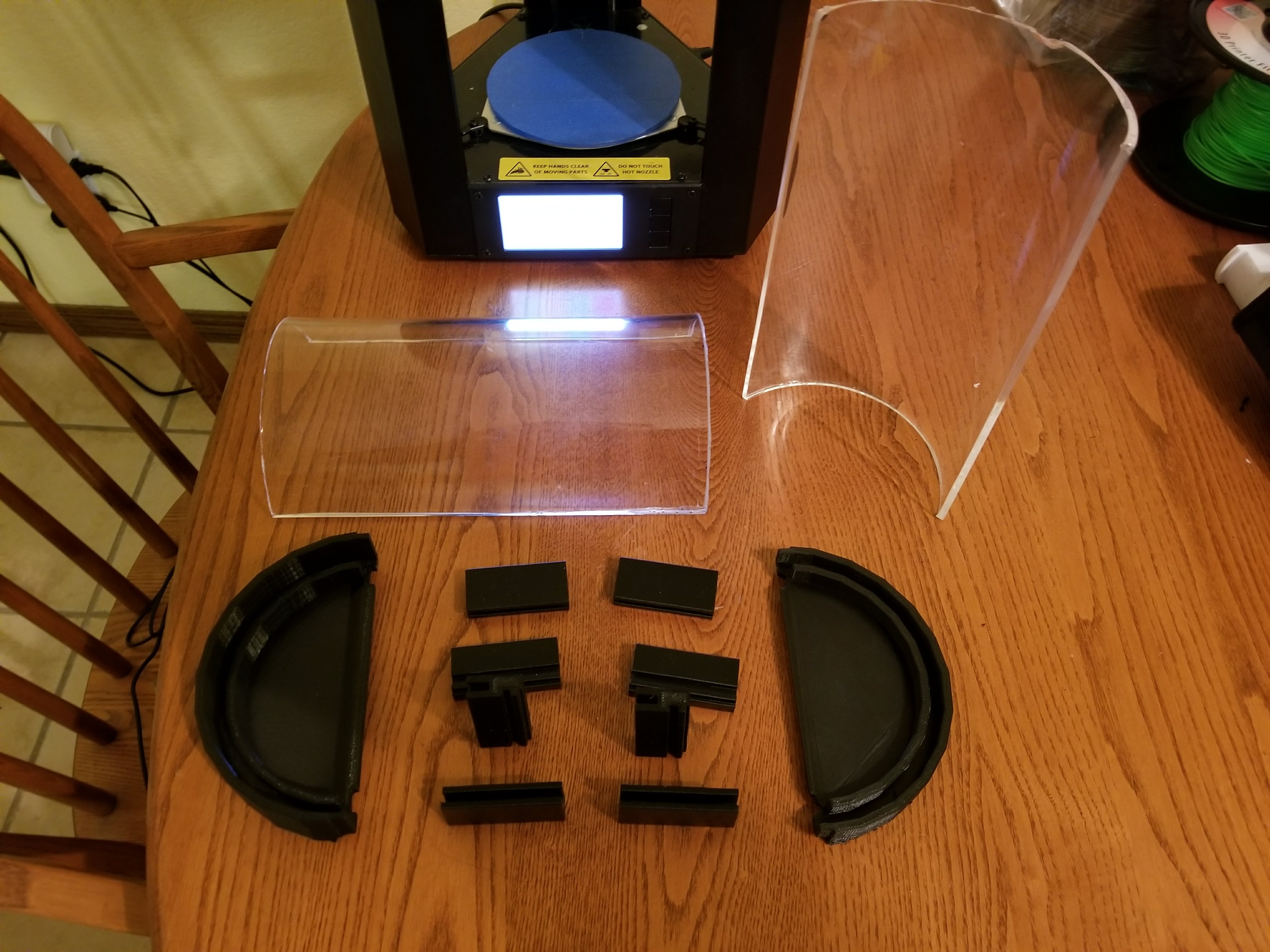 Monoprice Mini Delta Plex Sides