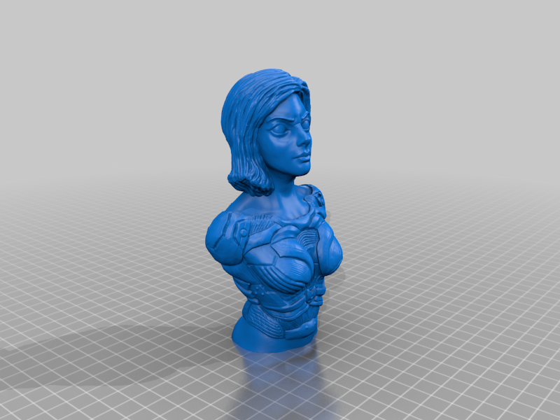 Alita Bust - Support Free