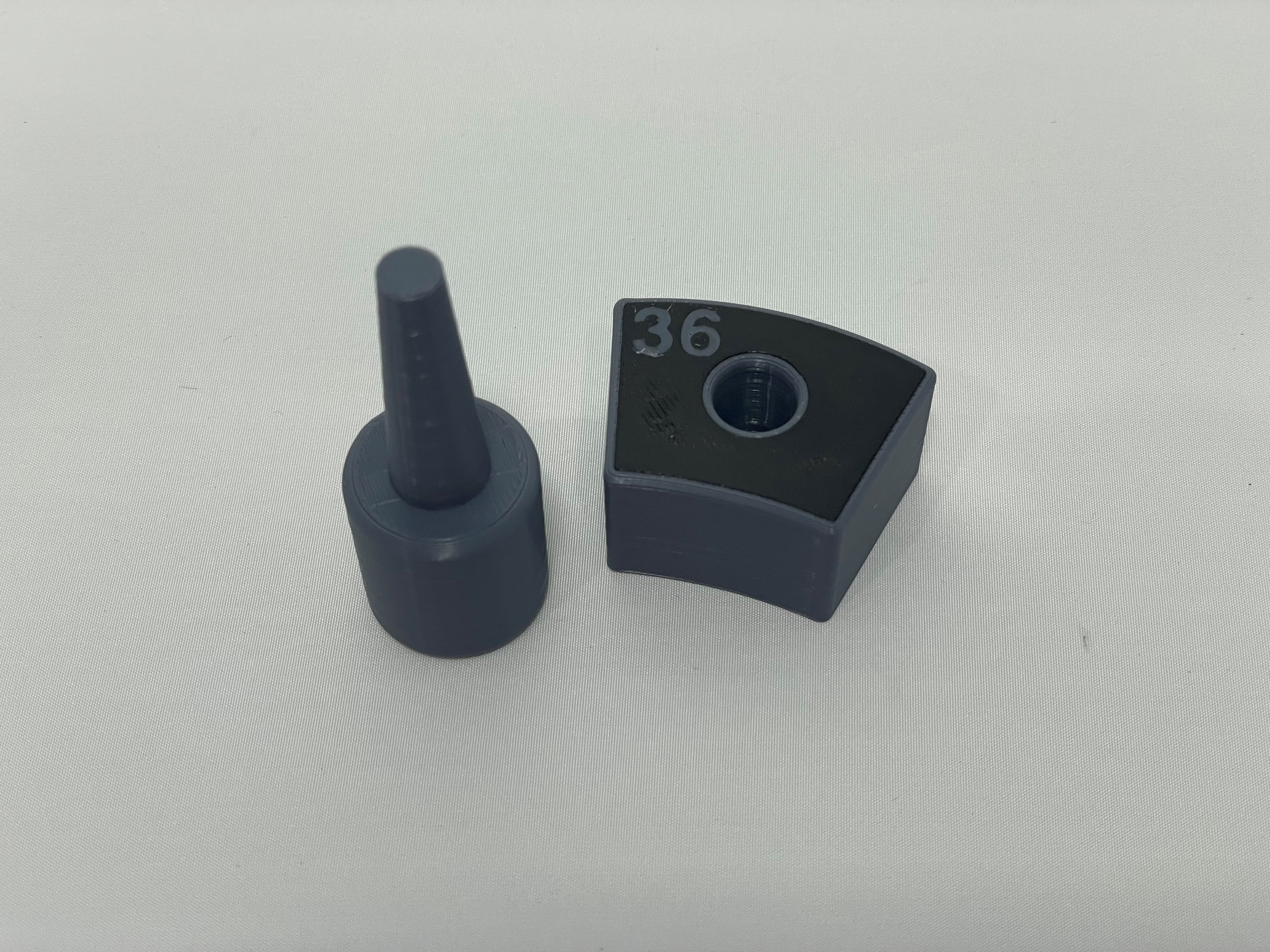 .36 Caliber Loading Block, Mandrel & Tracing Template