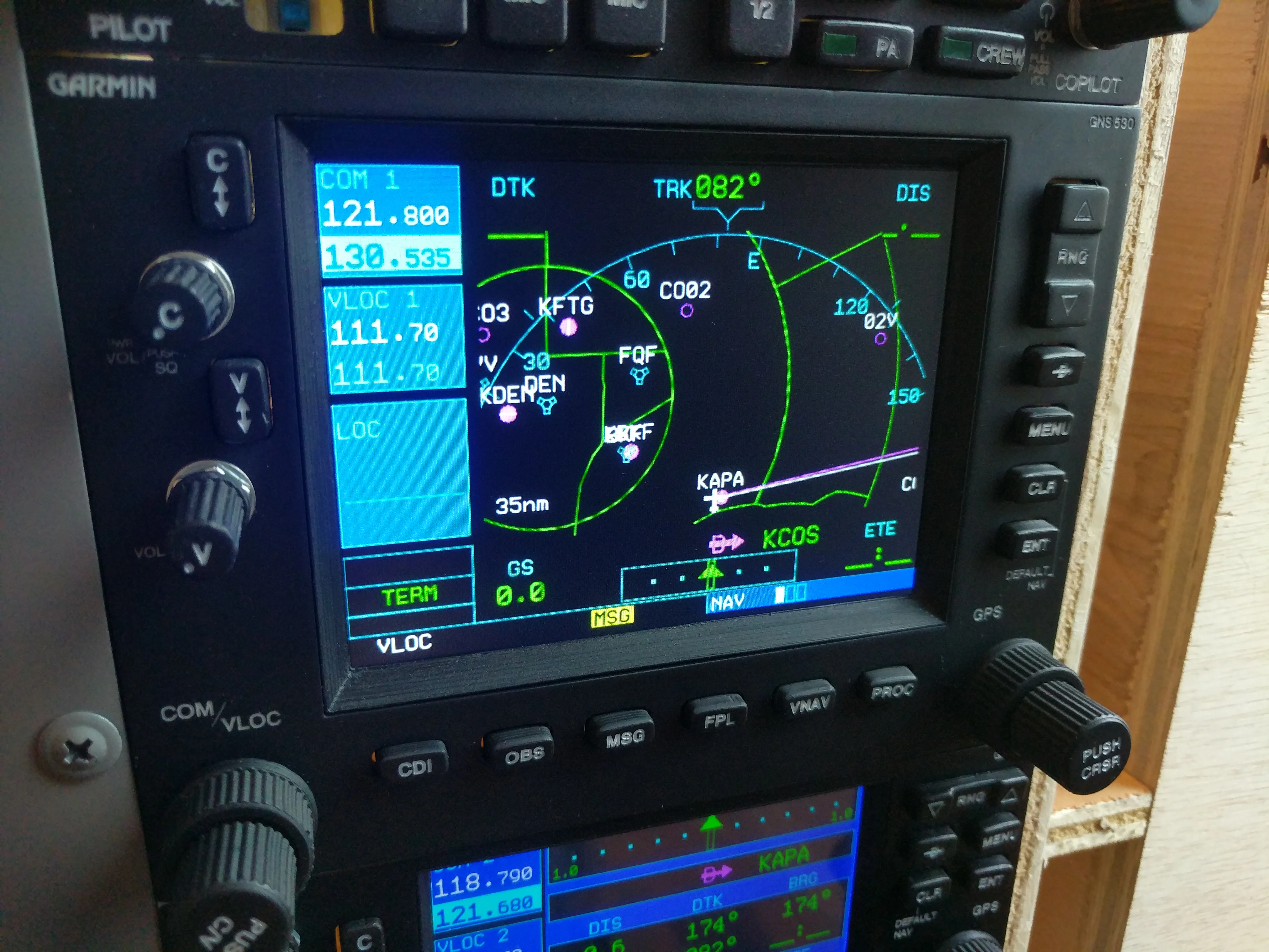 Garmin GNS 530 - Flight Simulator Hardware Interface