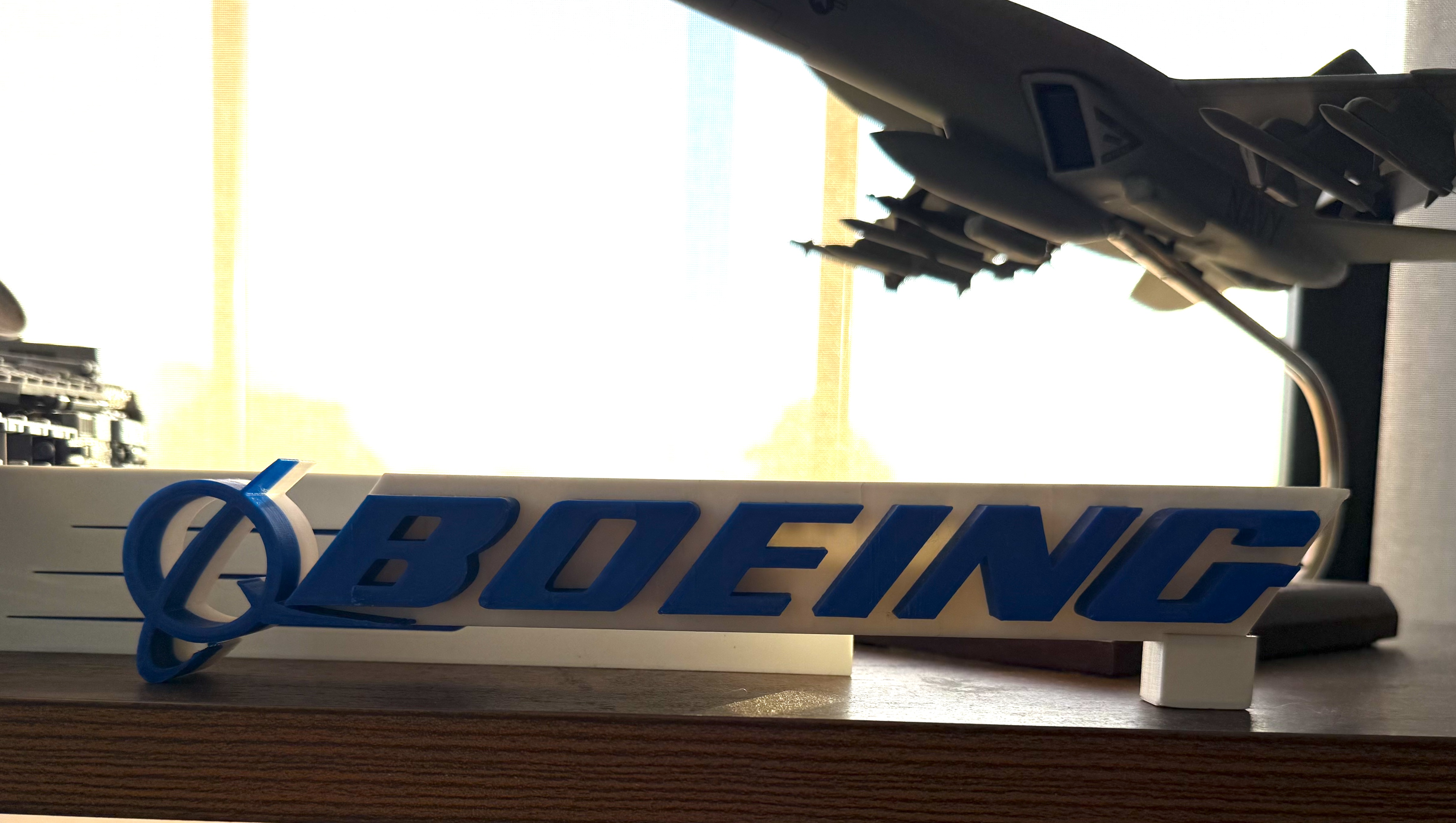 Boeing Logo Wall Hanging or Table Top Design