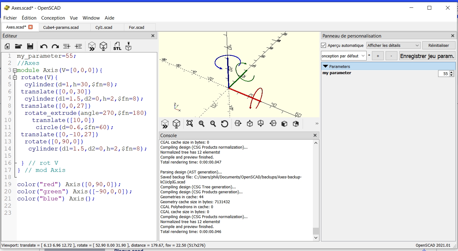 Openscad tutorial 2025