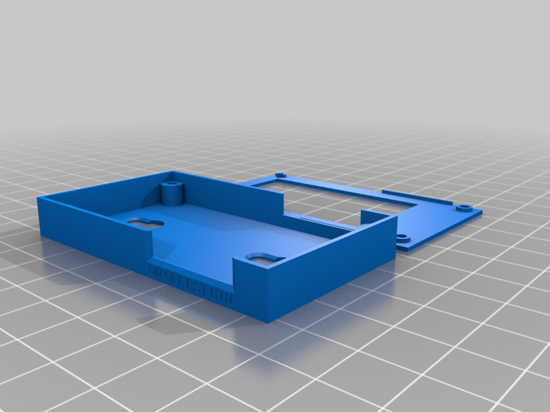 Wall-Mount Case for TTGO T5 V2.3 ePaper Module