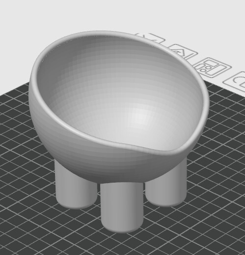 Parametric Ergonomic Pet Bowl with Stand (Customizable)