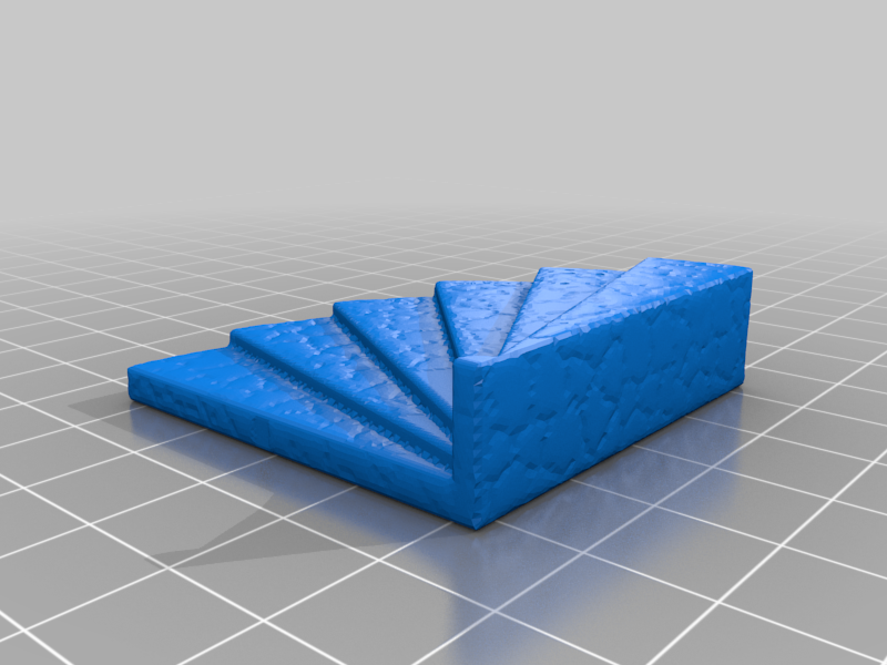 Textured HeroQuest Spiral Stairs Tile