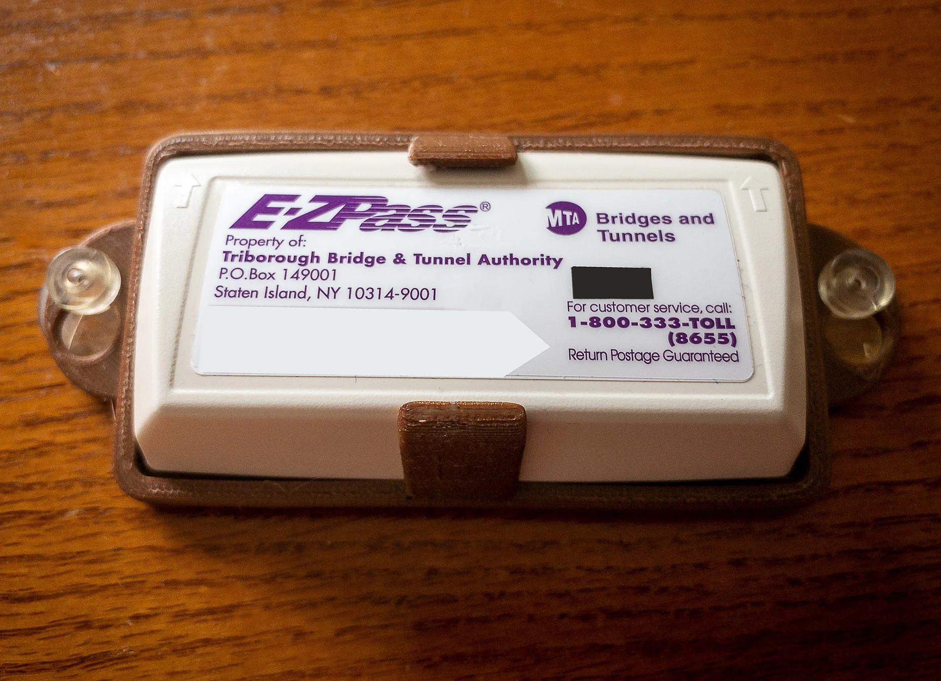 EZPass Toll Tag Holder For New Format v2