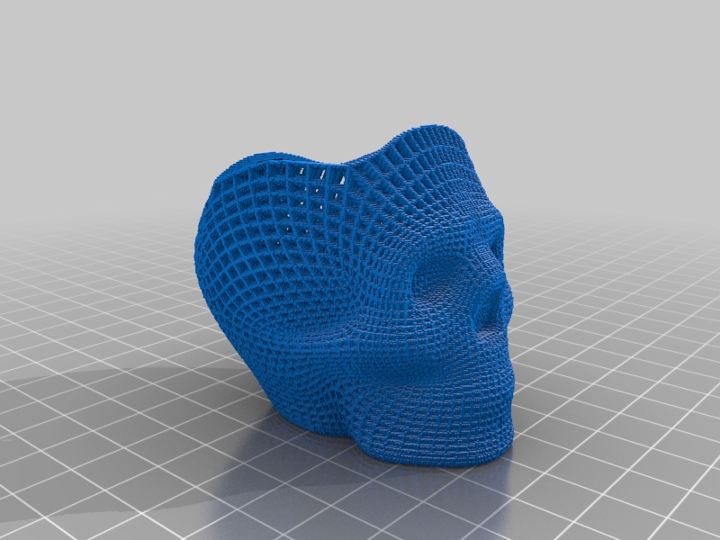 (3D Slash) skull_art