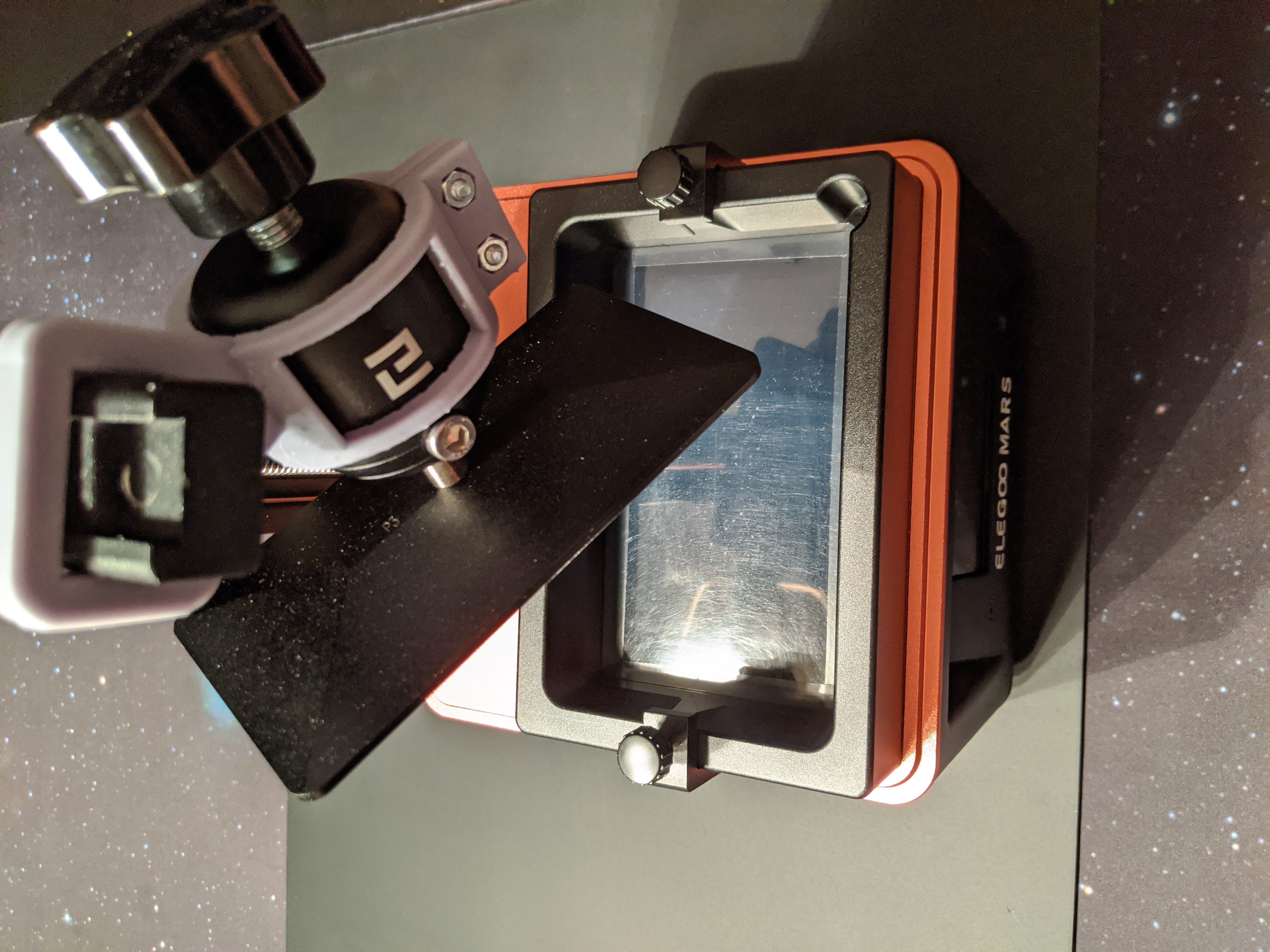 Elegoo Mars drip head attachment (includes CAD files)