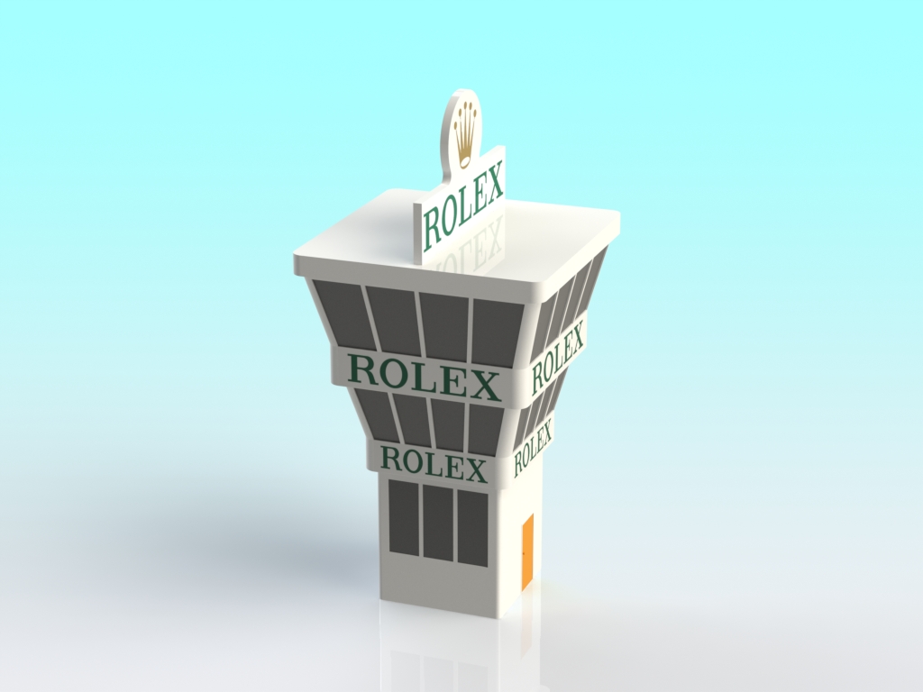 1:32 slot car control tower