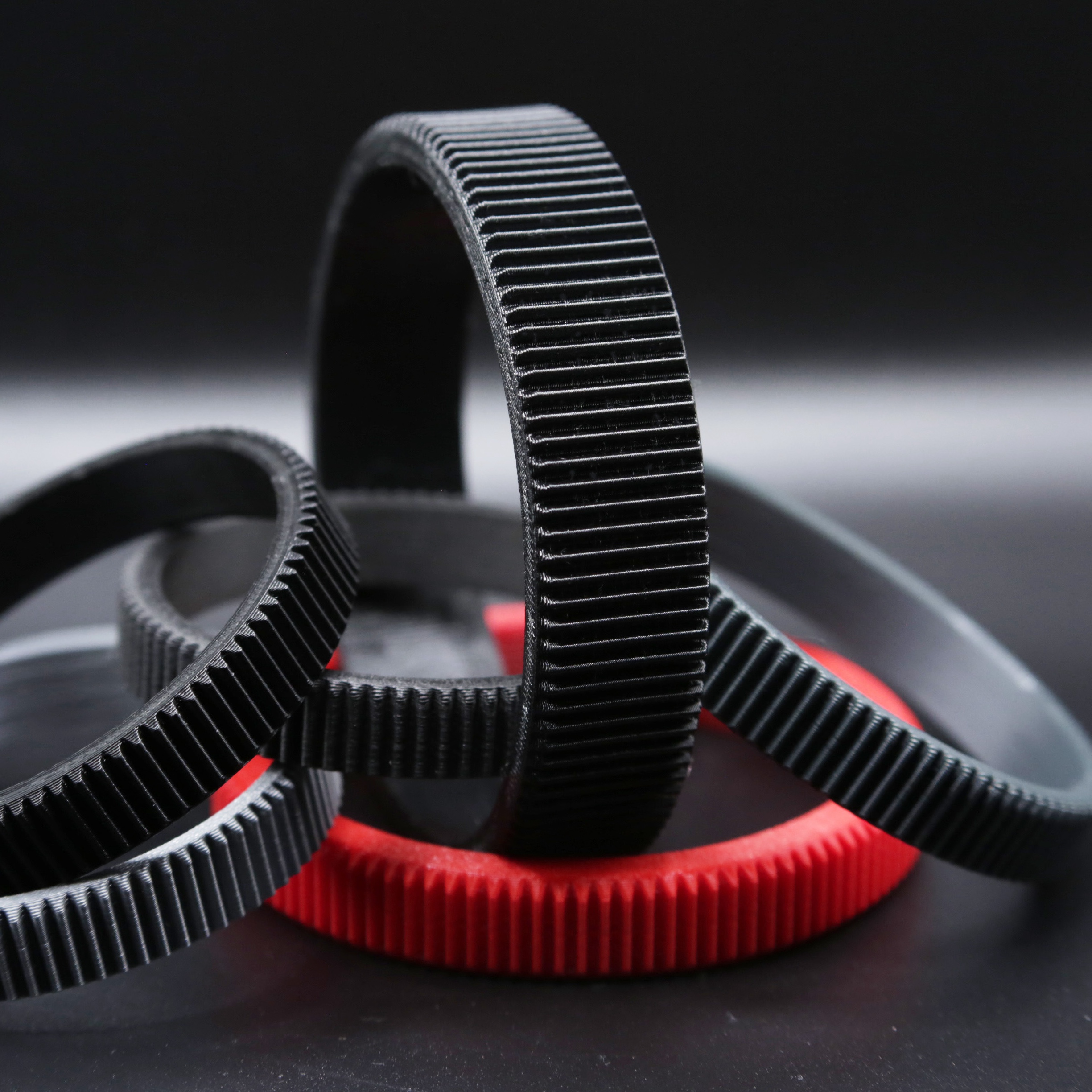 Bagues crantées rigides Cinemod sur mesure