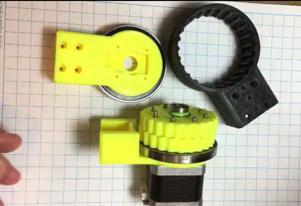 Rework Simple 25:1 Cycloidal Actuator