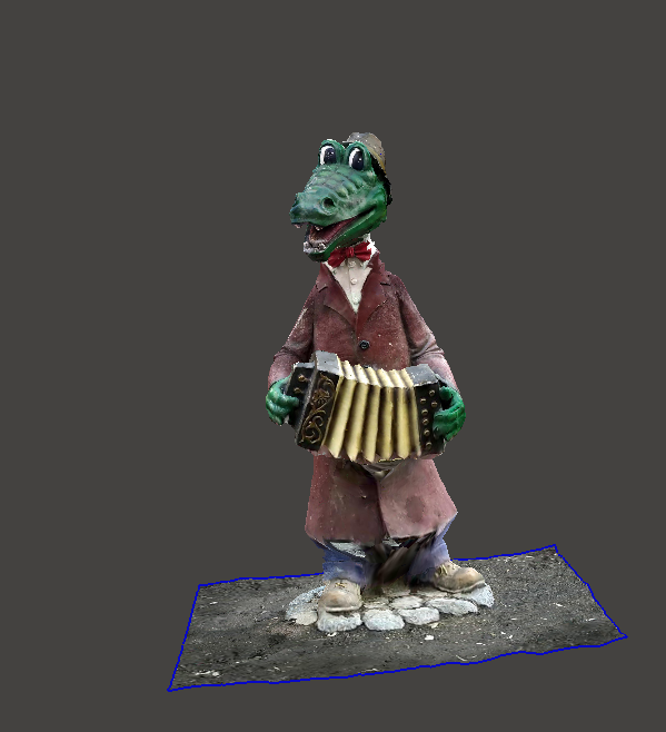 Crocodile Gene from the cartoon Крокодил Гена