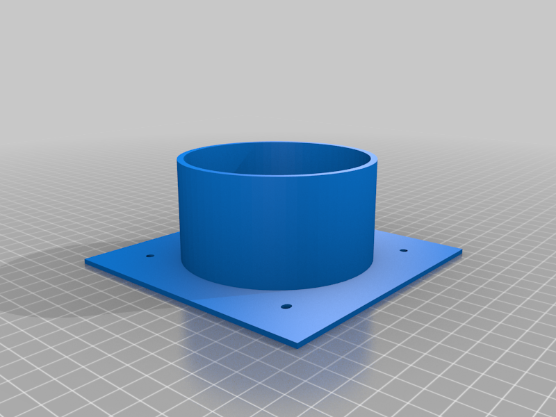 3d Printer enclosure vent tube connector