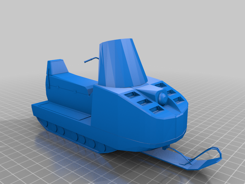 Snowmobile "Buran"