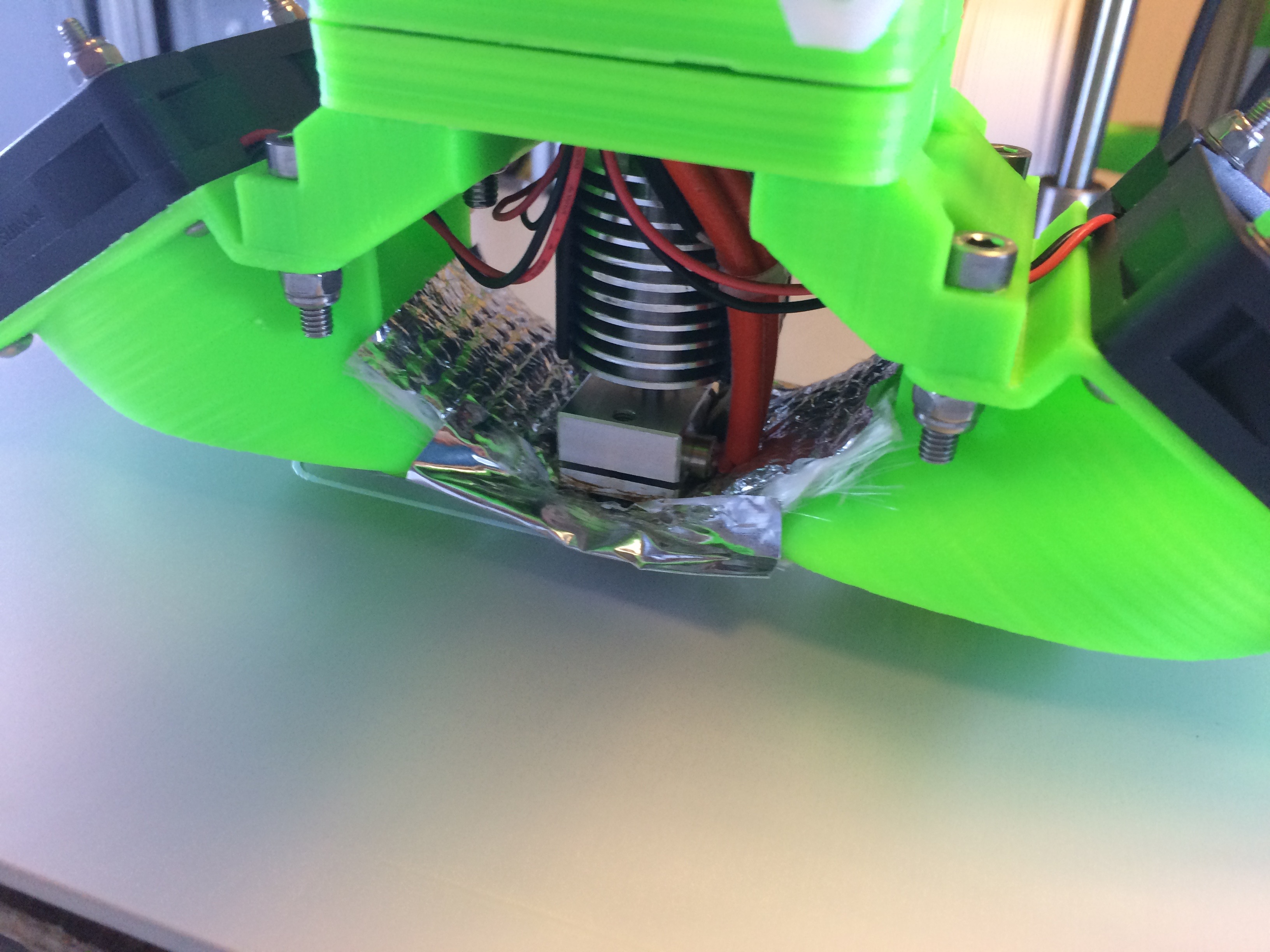 PLA-Cooler Fan Mount for my -> magnetic hotend changer
