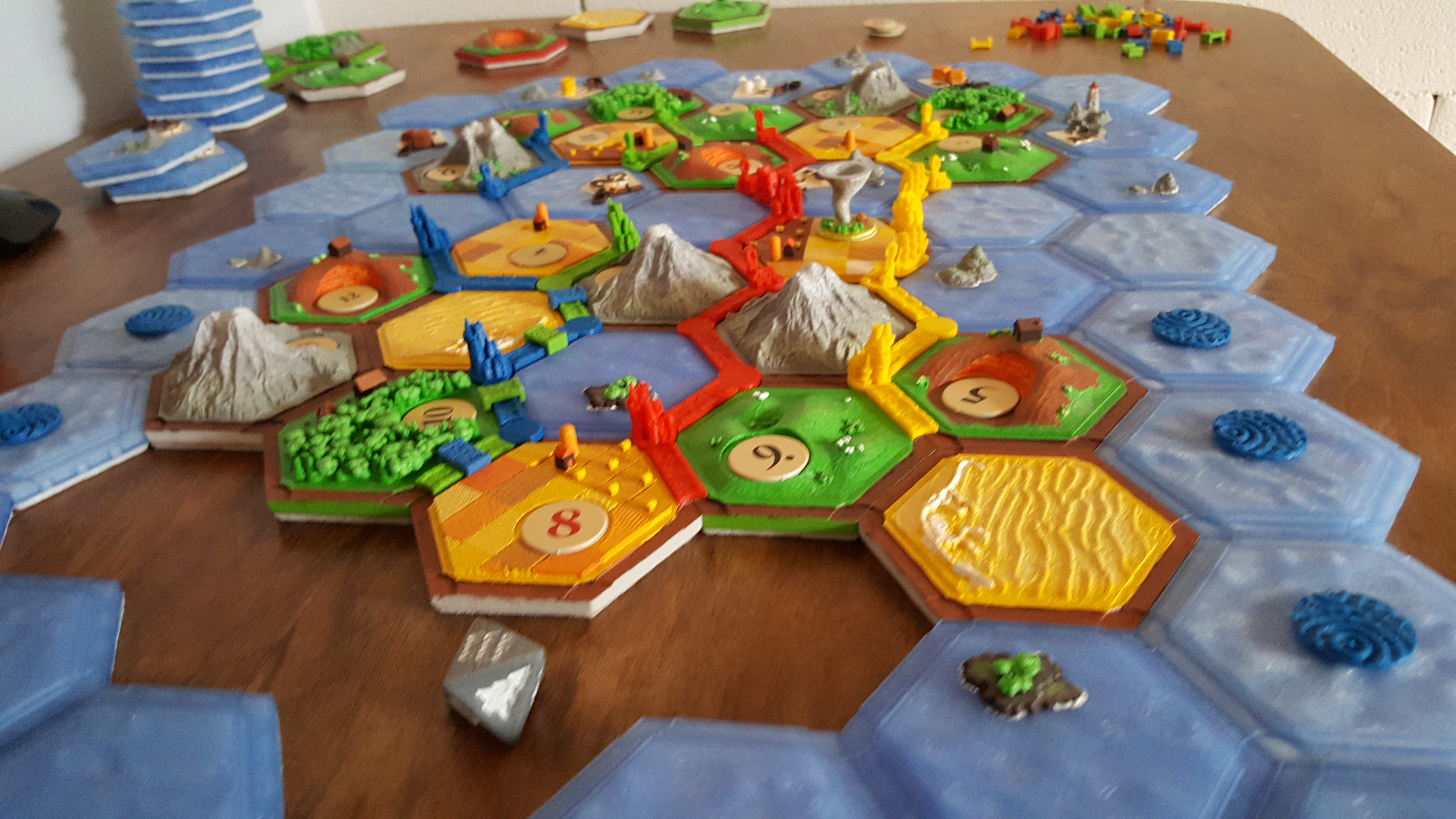 the great race (scenario: settlers catan style)