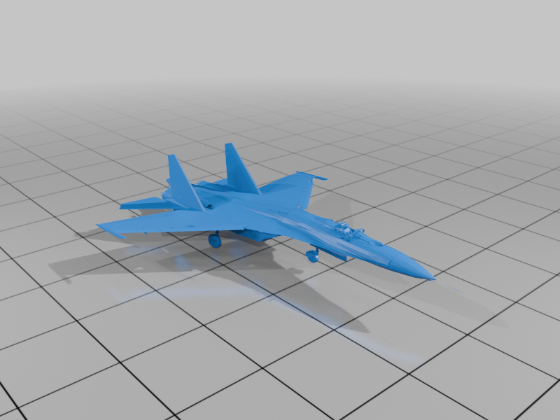 USA & USSR 1970s Fighters High Quality: FA/18A, F-15A, F-14A, Mig-23ML, Su-27, Mig-29