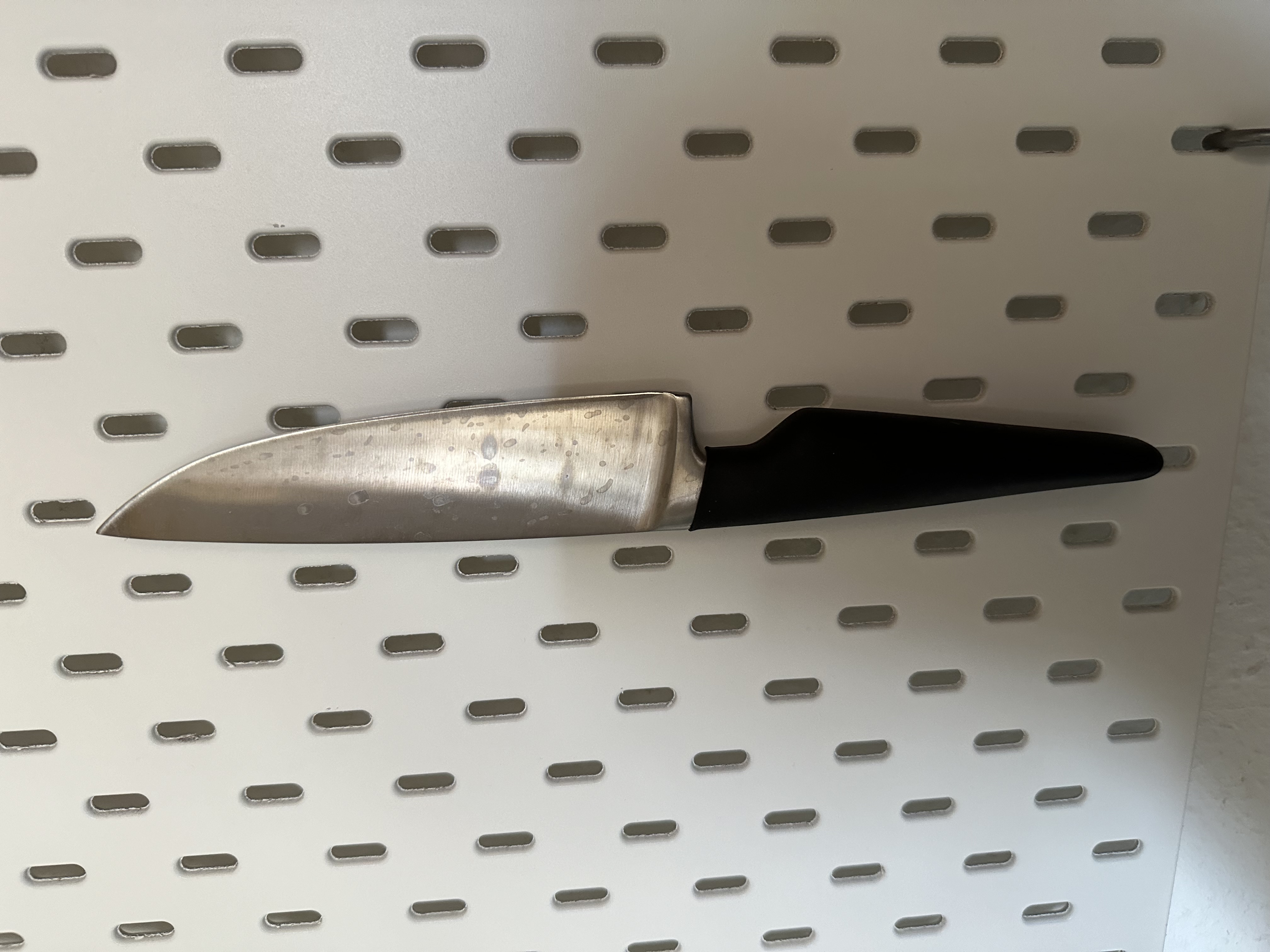 Knife holder for Ikea Skadis with 10x3 Magnets