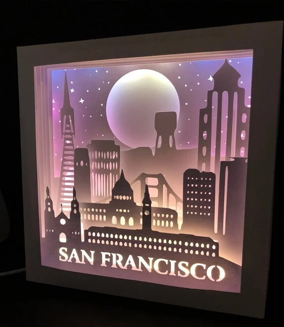 San Francisco City lightbox