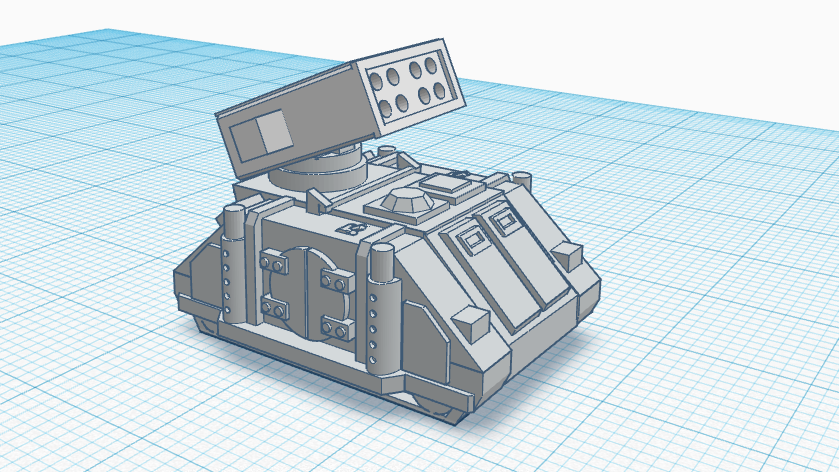 RT Tracked Multiple Missile Launcher vehicle (Whirlwind class) v2