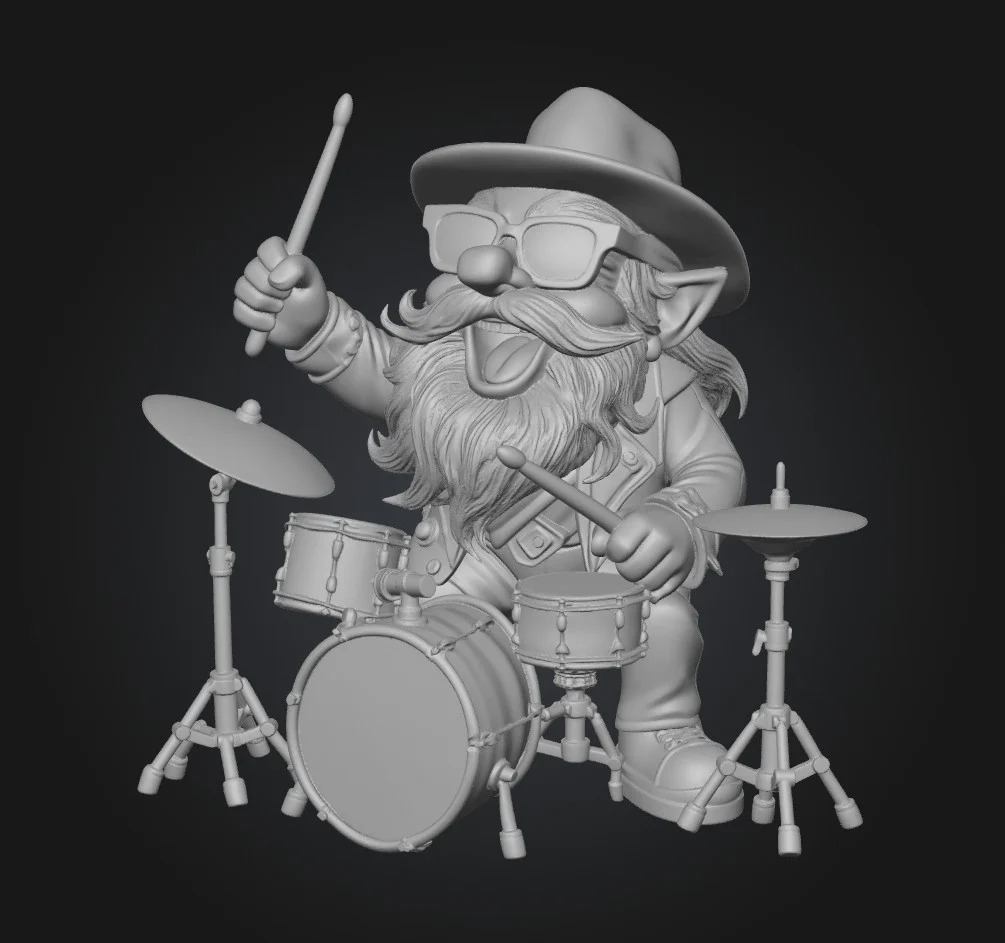 Rockin Gnome Drummer