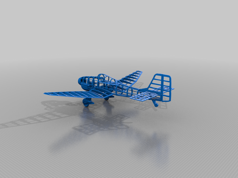 Junkers JU87D Balsa Style Aircraft