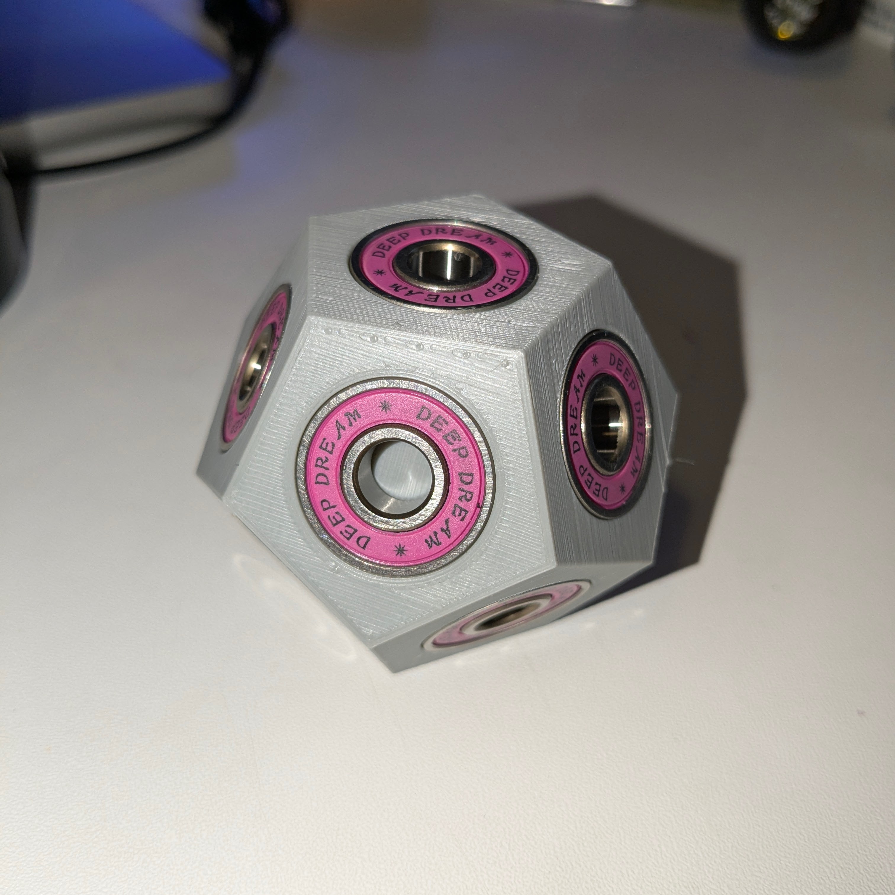 Parametric Dodecahedron Fidget Spinner