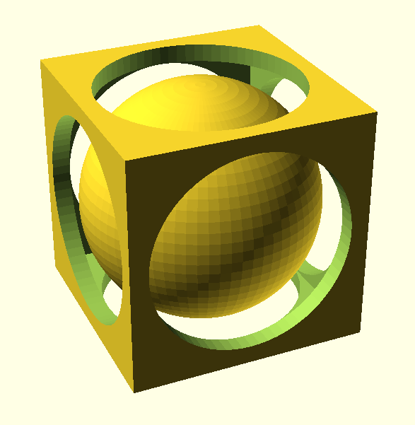Customizable Captive Sphere