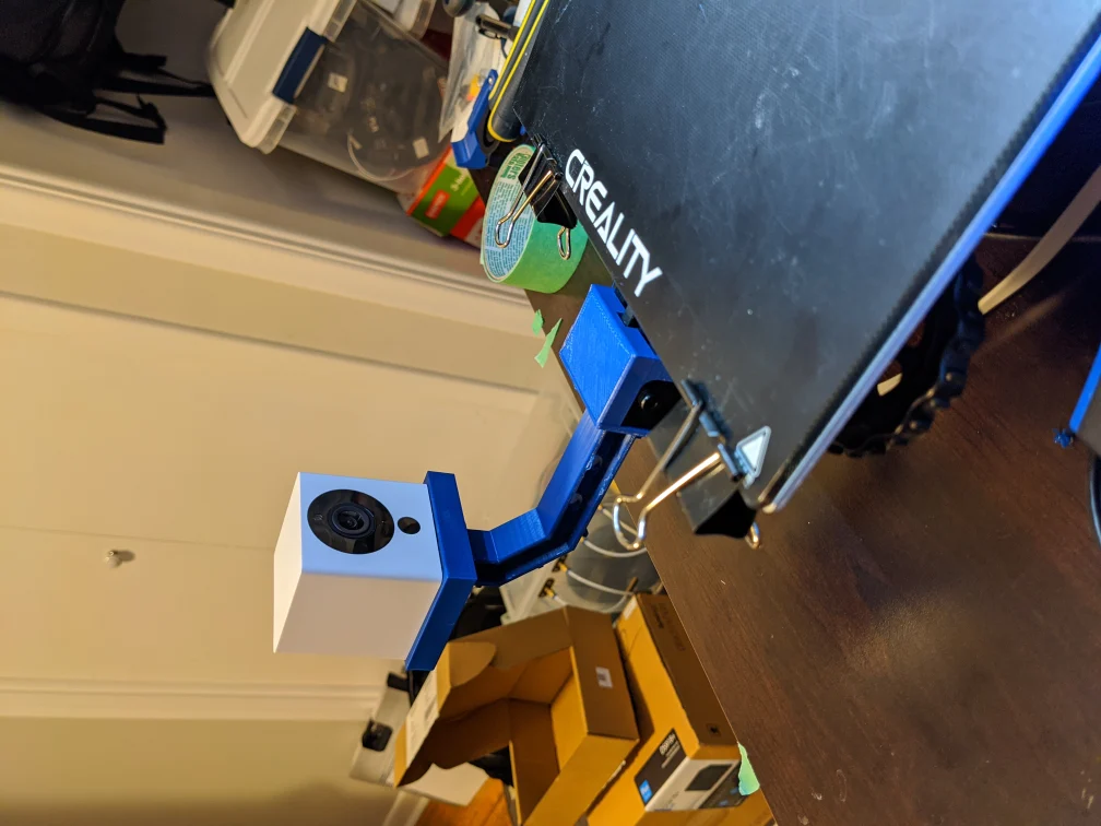 Wyze Cam V2/V3 Rail Mount Ender3 Pro
