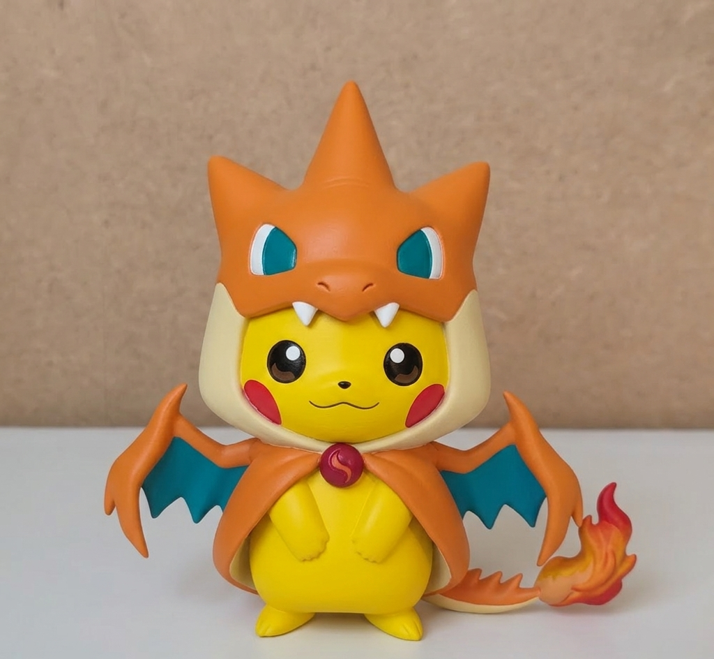 [Makerworld Exclusive] Charizard Poncho Pikachu