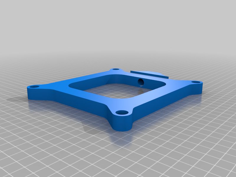 4150/4160 Intake Spacer with vacuum port on the rear