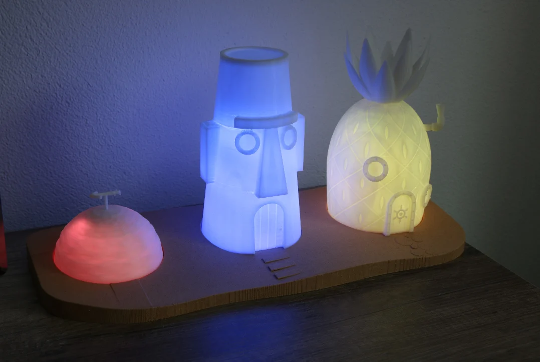 Spongebob Bikini Bottom Lamp